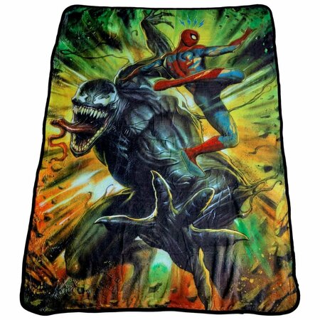 SPIDER-MAN Vs Venom Fleece Throw Blanket 855662